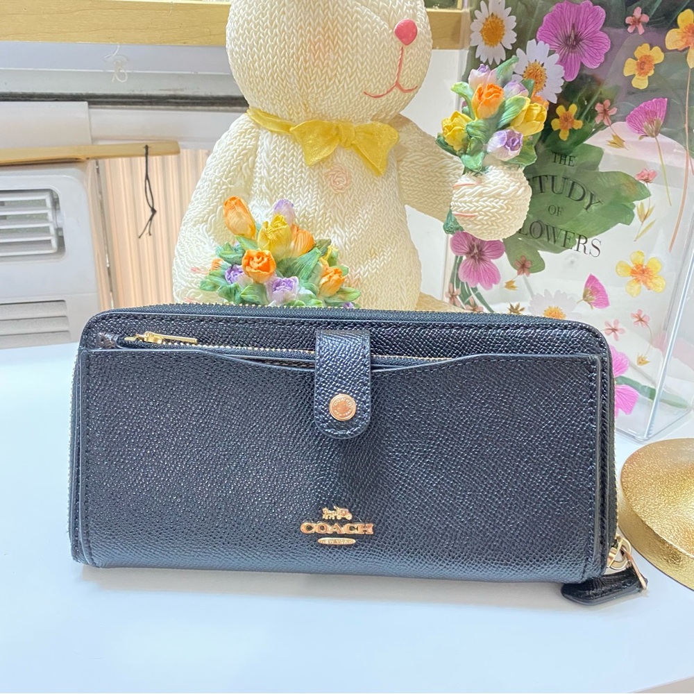 Coach Black Wallet